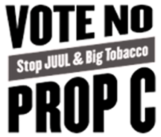 VOTE NO Ptronic ROP C, Stop JUUL & Big Tobacco